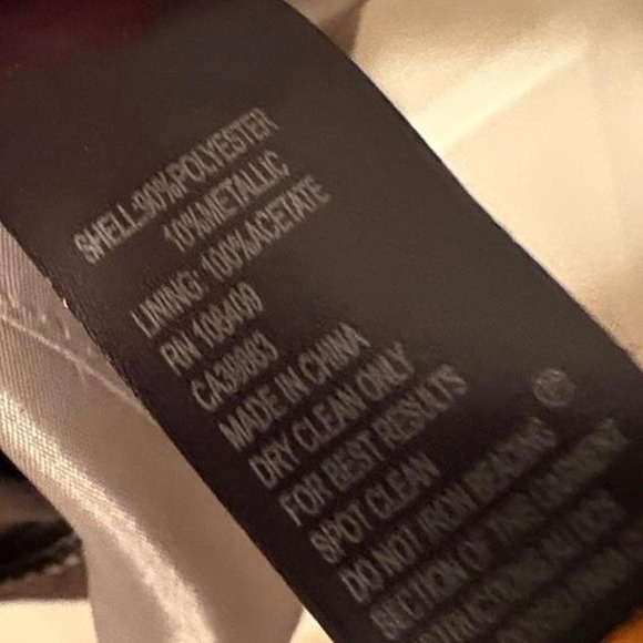 Tahari Gray Two Piece Set Sleeveless Dress & Jacket Size 2 - Picture 6 of 7